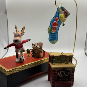 Vintage set of 4 Hallmark Christmas Ornaments